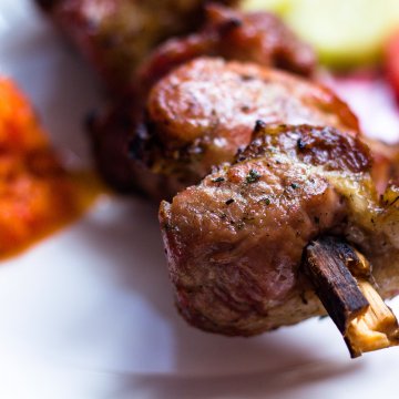 air fryer gowise, 8 in 1, ribs, meat